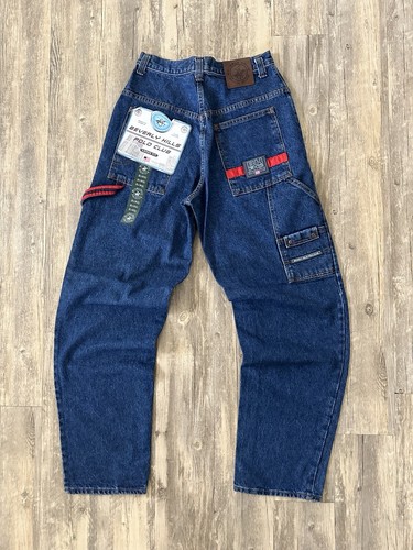 Vintage Y2K Beverly Hills Polo Club Jeans Sz 32 VTG RARE