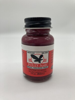 PRR Maroon F414161 POLLY Scale Model Railroad Colors Paint Testors 1oz