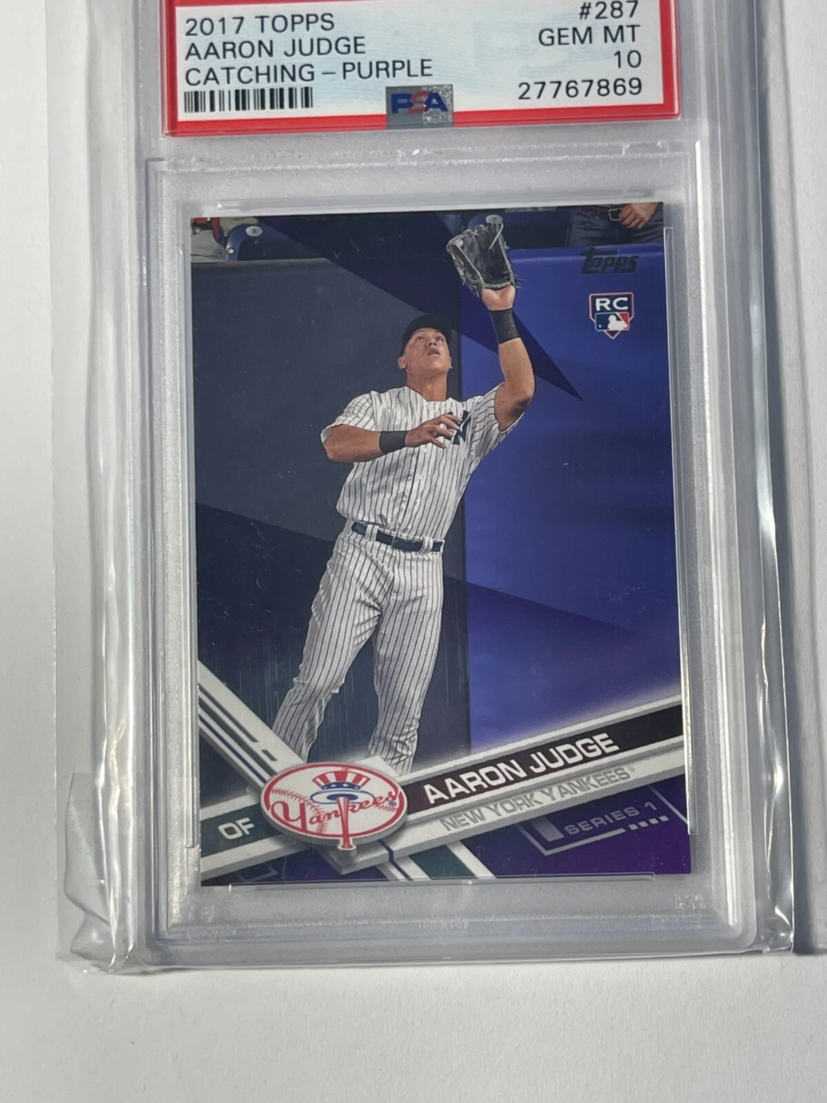ゲームセンター・ゲームカード 2017 Topps Chrome Aaron Judge RC PSA $_57.JPG?set_id=880000500F