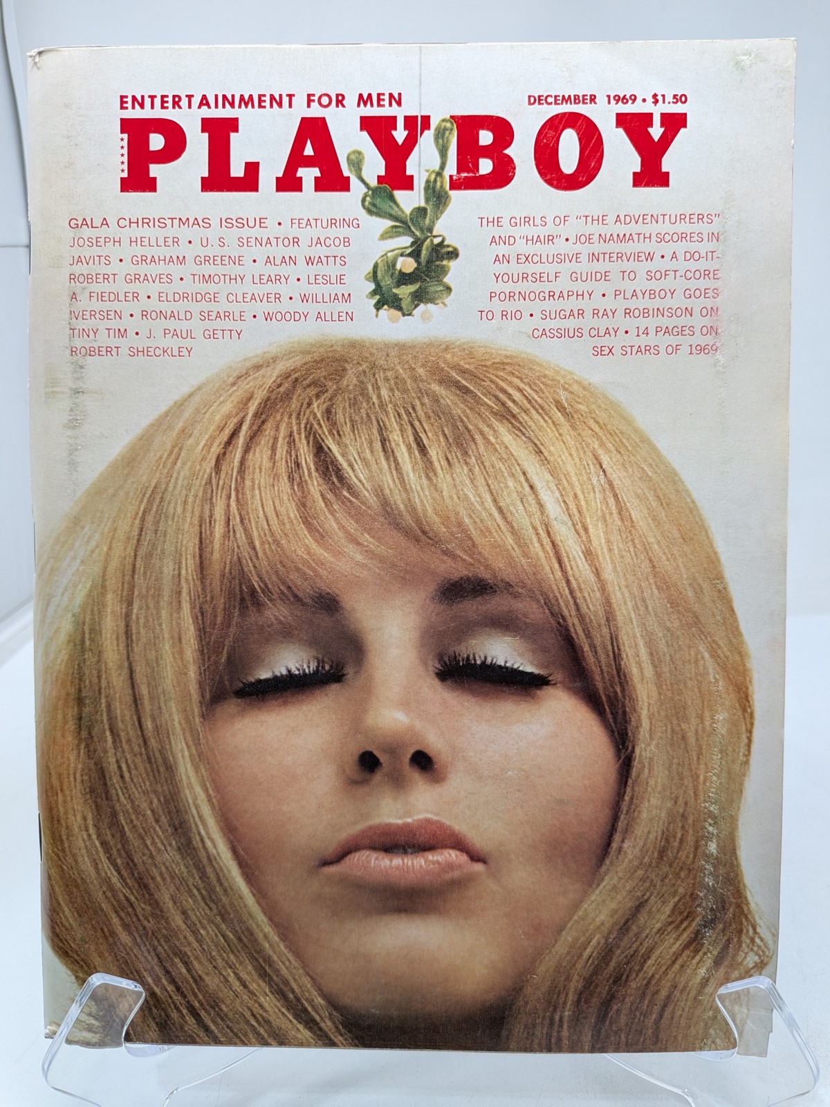 Playboy Magazine December 1969 🔥 PM Jorja Beck 🔥 Gloria Root 🔥 B