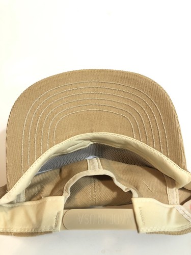 Vintage Miller Genuine Draft Snapback Turkey Corduroy USA Made Hat 80’s