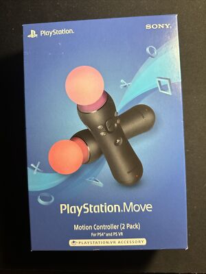 playstation move  controller 2 Pack (two controllers) for PS4 and PSVR
