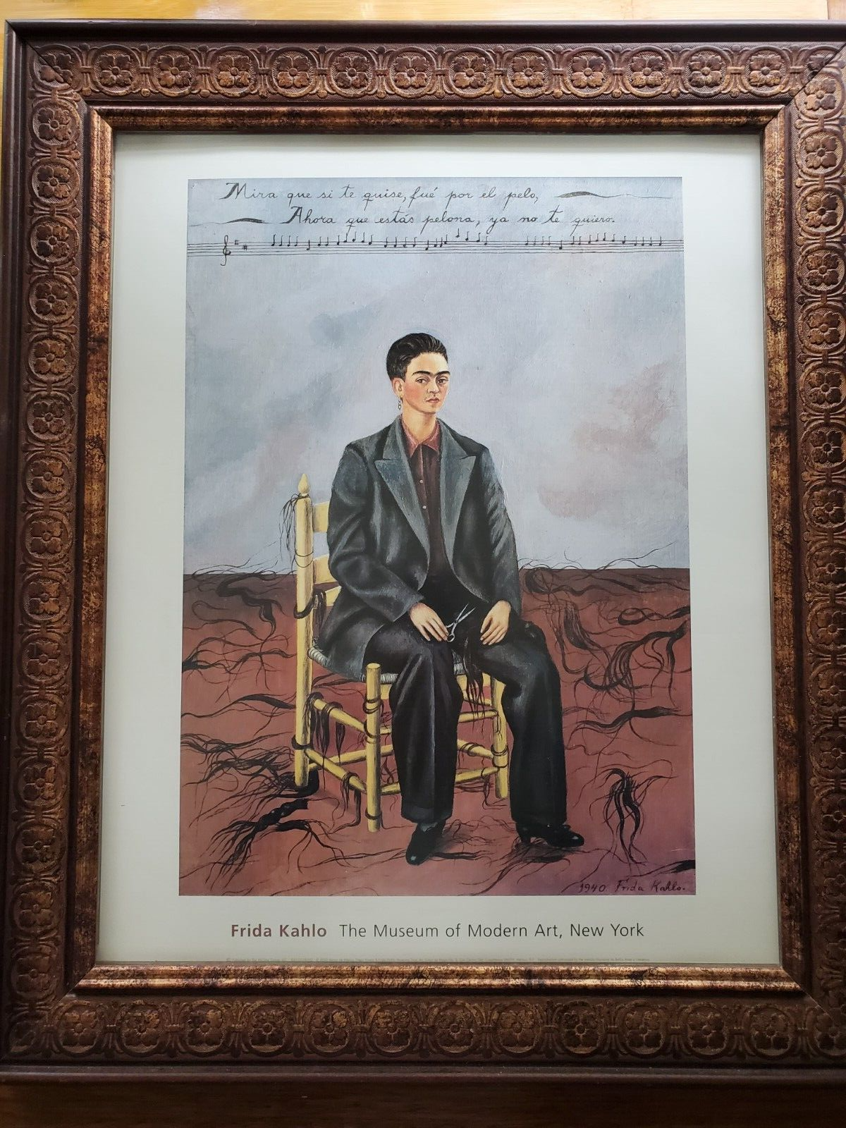 1940 Wood Frame Vintage Poster カサブランカ 1940 Wood Frame