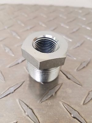 5406-06-04  Hydraulic Adapter Reducer Bushing Fitting  3/8'' NPT X 1/4'' NPT