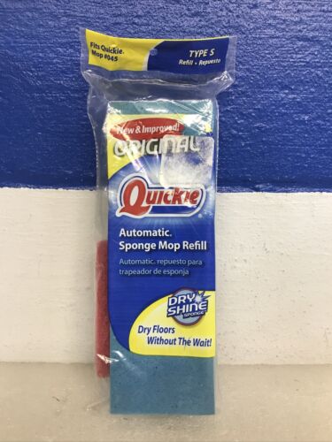 Quickie Automatic Sponge Mop Refill Head Dry Shine Sponge Quickie Automatic Sponge Mop Refill Head Dry Shine Sponge