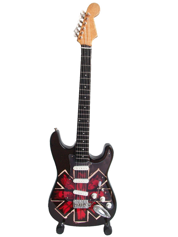 Guitare Miniature Red Hot Chili Peppers
