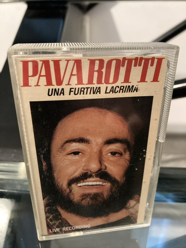 Rare Cassette K7 Audio Tape Mc - Pavarotti - Una Furtiva Lacrima - ð®ð¹ð®ð¹ð®ð¹