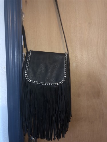 Carlos Santana Medium Back Fringe Shoulder bag
