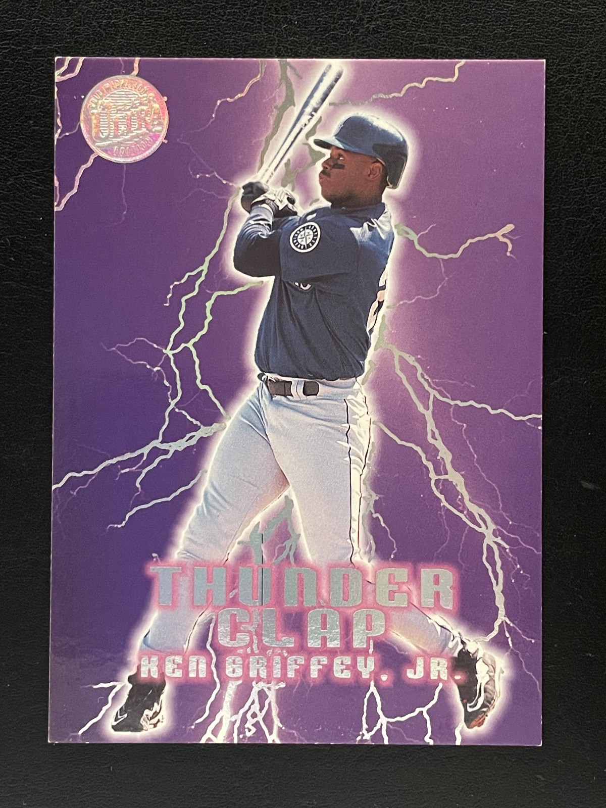 1996 Fleer Ultra Gold Medallion Thunder Clap Purple #11 Ken Griffey Jr