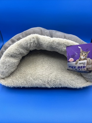 Small Puppy Dog Igloo Cave Kitten Nest Cushion Gray