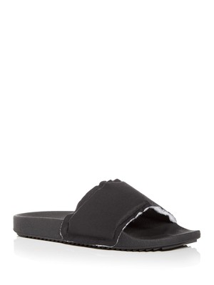 

DRKSHDW Мужские черные сандалии Rick Owens Puffer Rick Owens с круглым носком и платформой Slip On Slide, Черный, DU02A3810