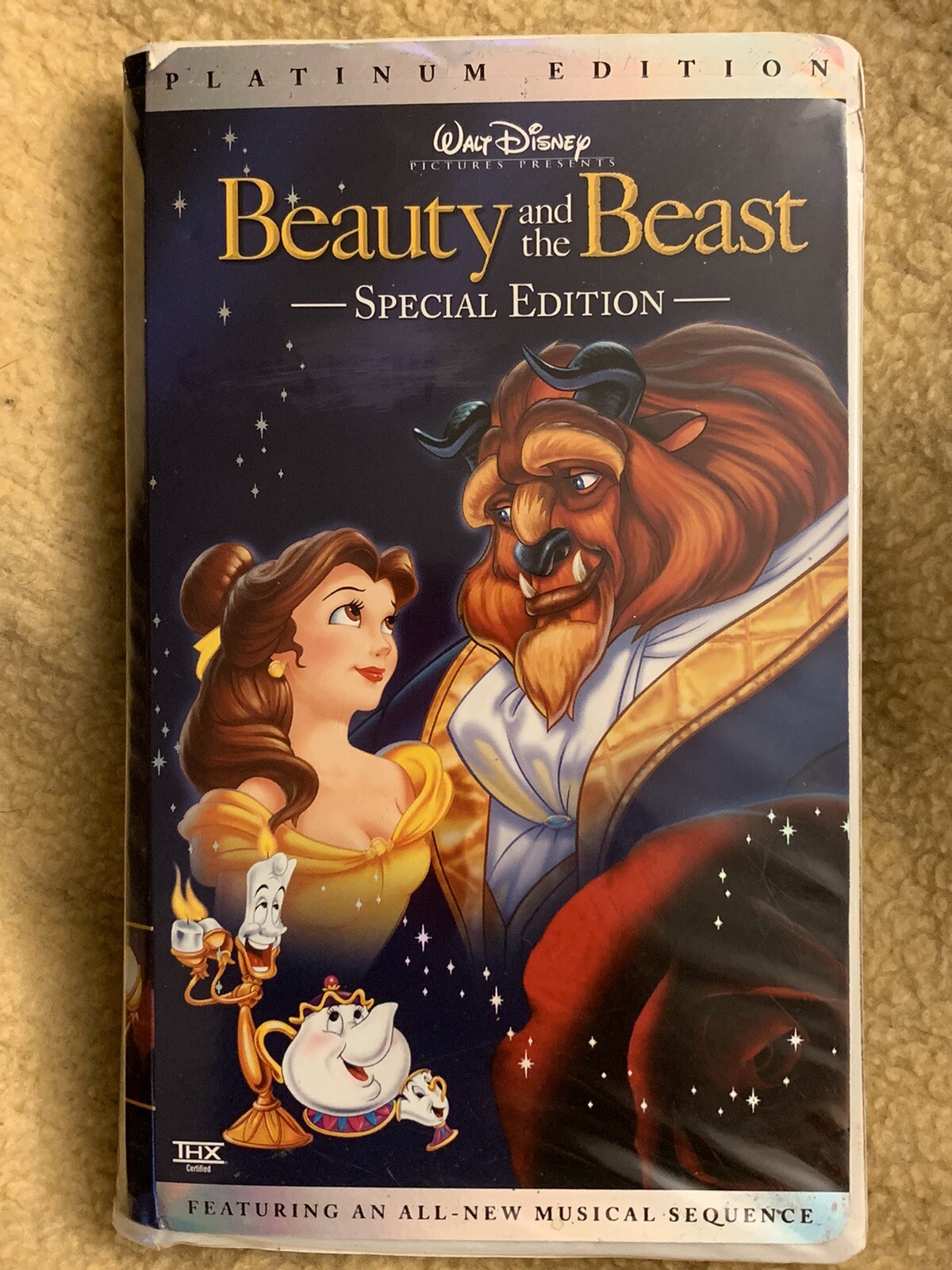 Beauty and the Beast (VHS, 2002, Platinum Edition