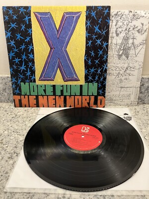 X    More Fun In The New World ; 1985 LP LOOKS UNPLAYED