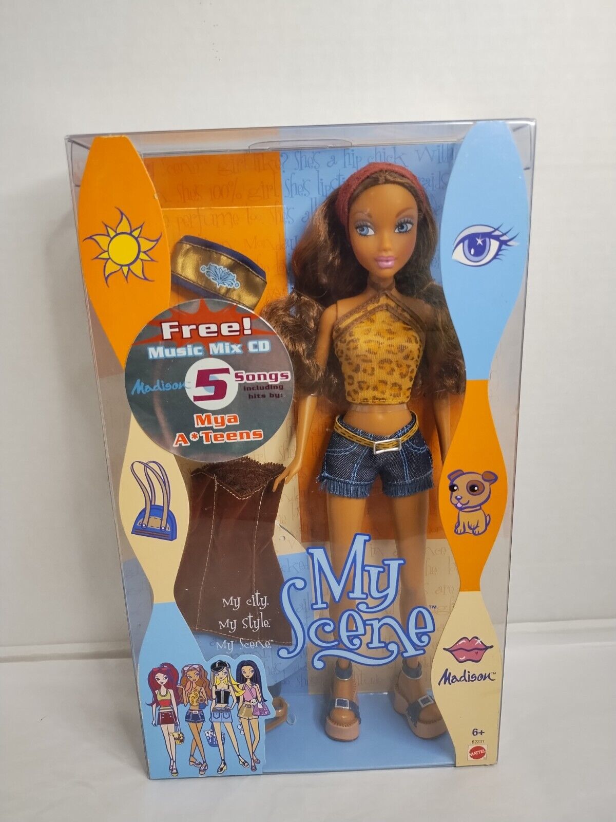 My Scene Barbie Madison My City My Style 2002 NIB Doll My Scene Barbie Madison My City My Style 2002 NIB Doll
