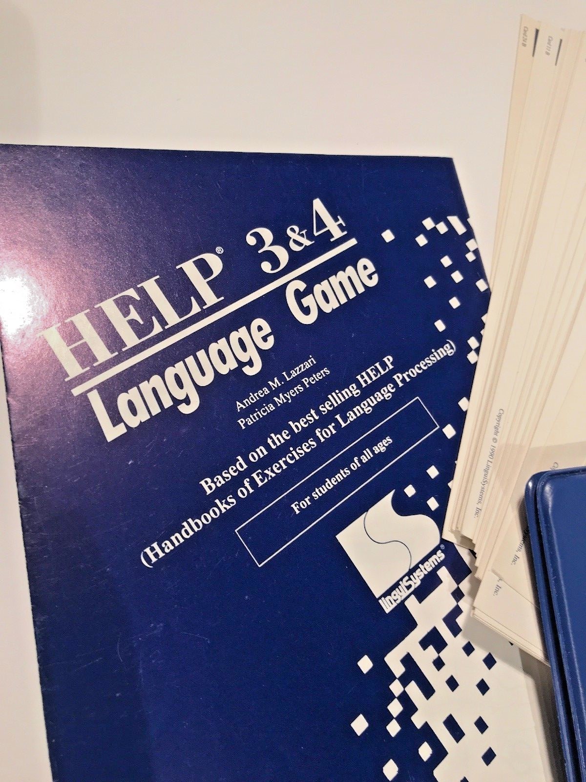 HELP Language Game 3 & 4 1990  Andrea Lazzari & Patricia Myers Peters