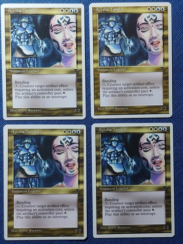 マジック：ザ・ギャザリング AyeshaTanaka MTG 4x Ayesha Tanaka x4 LP Chronicles Magic the Gathering Playset