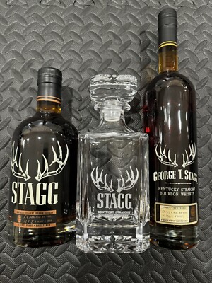 Stagg Buffalo Trace  Collectible Whiskey Decanter BTAC, PAPPY, WELLER GTS
