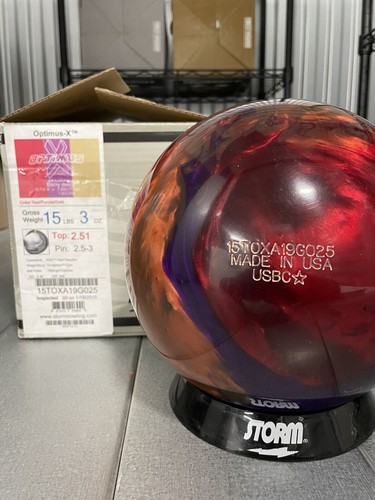 15lb NIB Storm Optimus X Bowling Ball