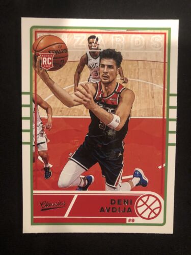 2020-2021 Chronicles Classics Deni Avdija Rookie Card. rookie card picture