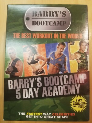 Barrys Bootcamp 5 Day Academy (DVD 2007) Ships Free
