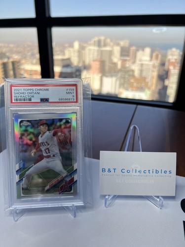 大谷翔平　2021　TOPPS CHROME 86BC-22 エンゼルス　※Ｔ Shohei Ohtani 大谷 翔平 2021 TOPPS CHROME REFRACTOR #159 PSA