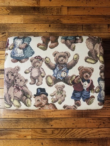 Vintage Teddybear Footstool