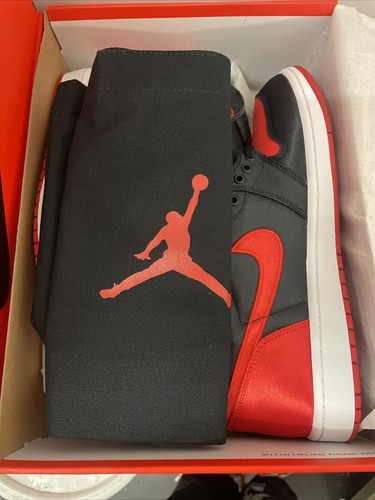 Pre-owned Jordan Size 11.5 -  1 Og High Satin Bred W In Red