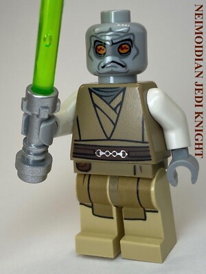 LEGO STAR WARS JEDI KNIGHT 100% NEW LEGO BRAND PARTS NOT A KNOCKOFF 3D OR PRINT