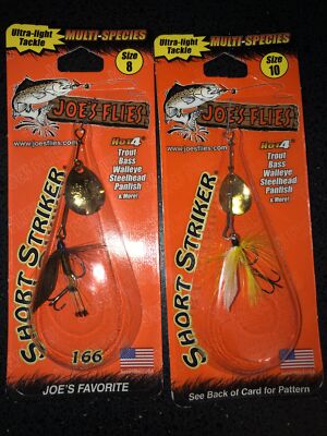 Joe's Short Striker Fishing Hook - Brown Freshwater Fishing Hooks