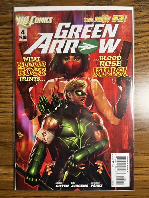 GREEN ARROW 4 NM 1ST PRINT DAVE WILKENS COVER CW ARROWVERSE DC COMICS 2012