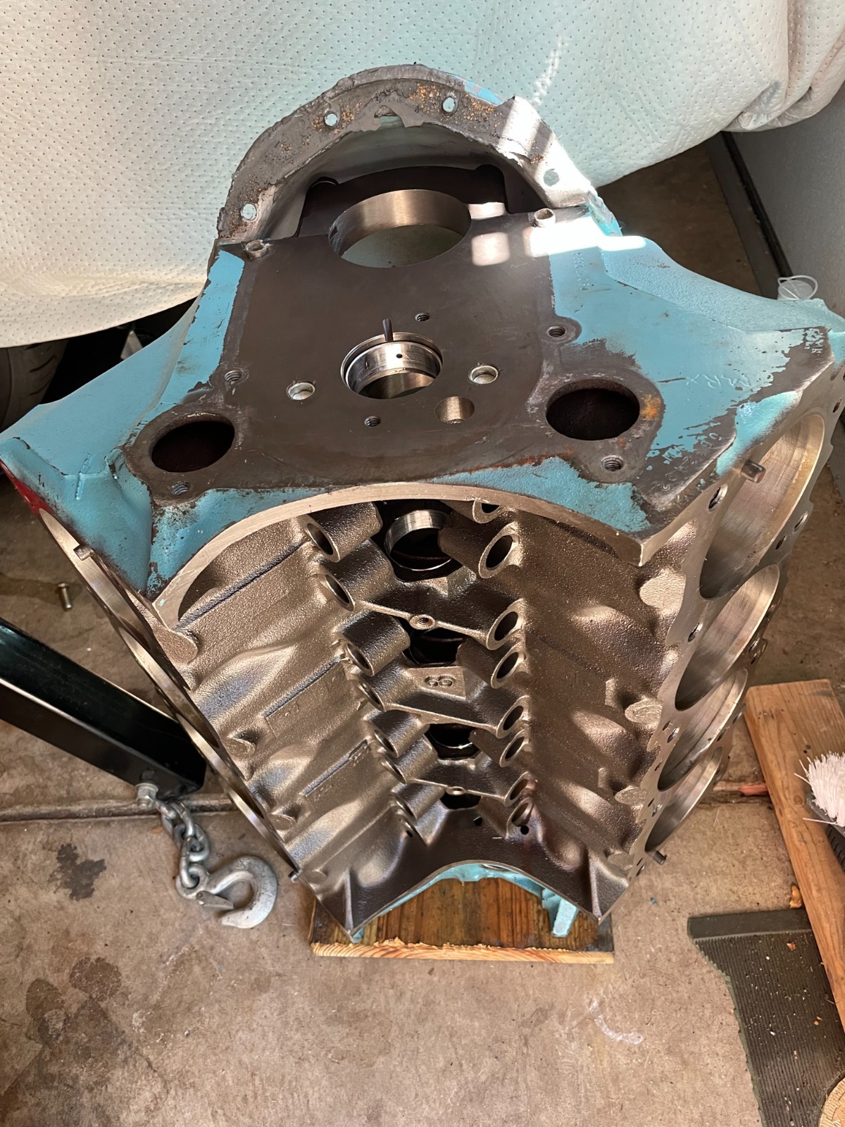 Pontiac YH Code 428 Engine Block 9792968 Professional test