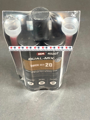   SEM 40207   Bumper Tab Repair & Plastic Bonding Adhesive Quick Set 20 Sec