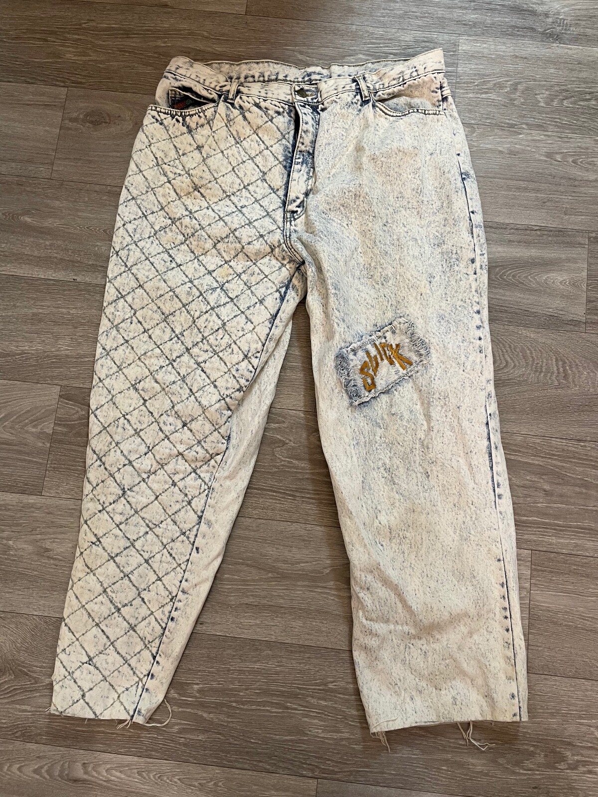 Acid Wash Denim Men's 36x27 Length 80&rsquo;s Skate Y2k