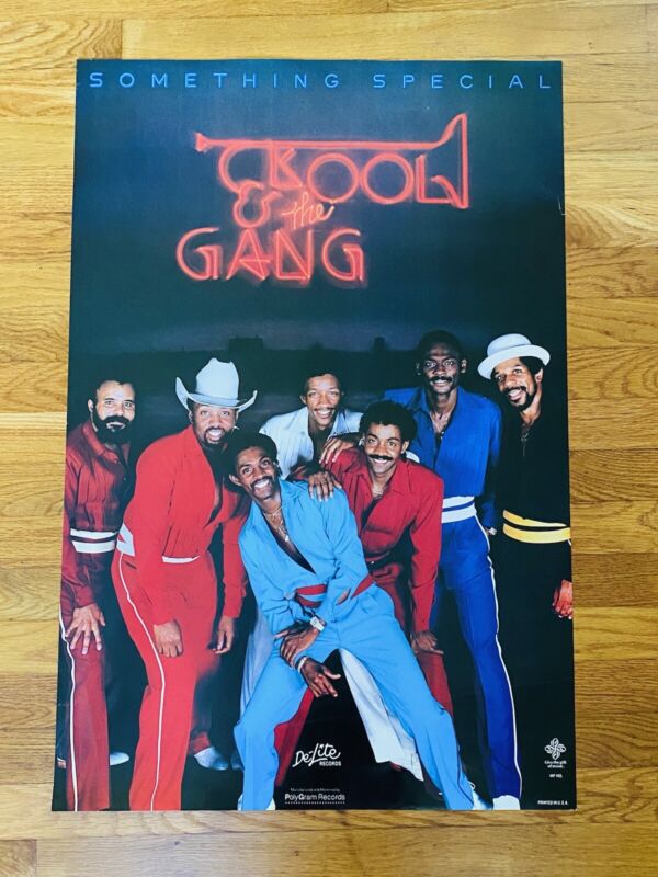 Kool & The Gang Something Special Original Record Store Promo Poster 33x22