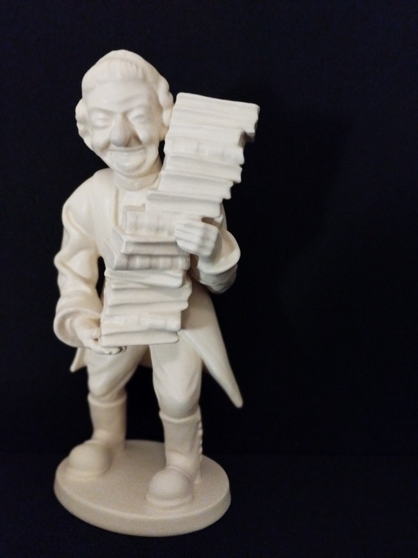 Rosenthal - Bibliothekar Modell Nr.137,Um 1935, HÃ¶He 25 Cm