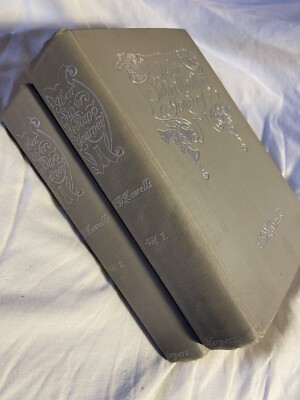 Rare Antique Book Their Silver Wedding Journey Vol 1 & 2 complete set 1899