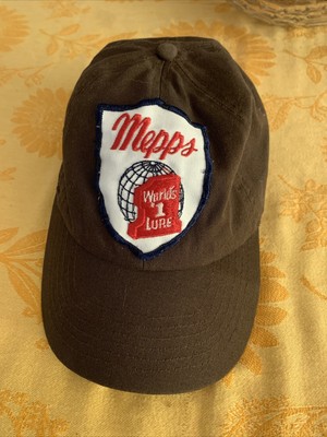 mepps fishing hat vintage