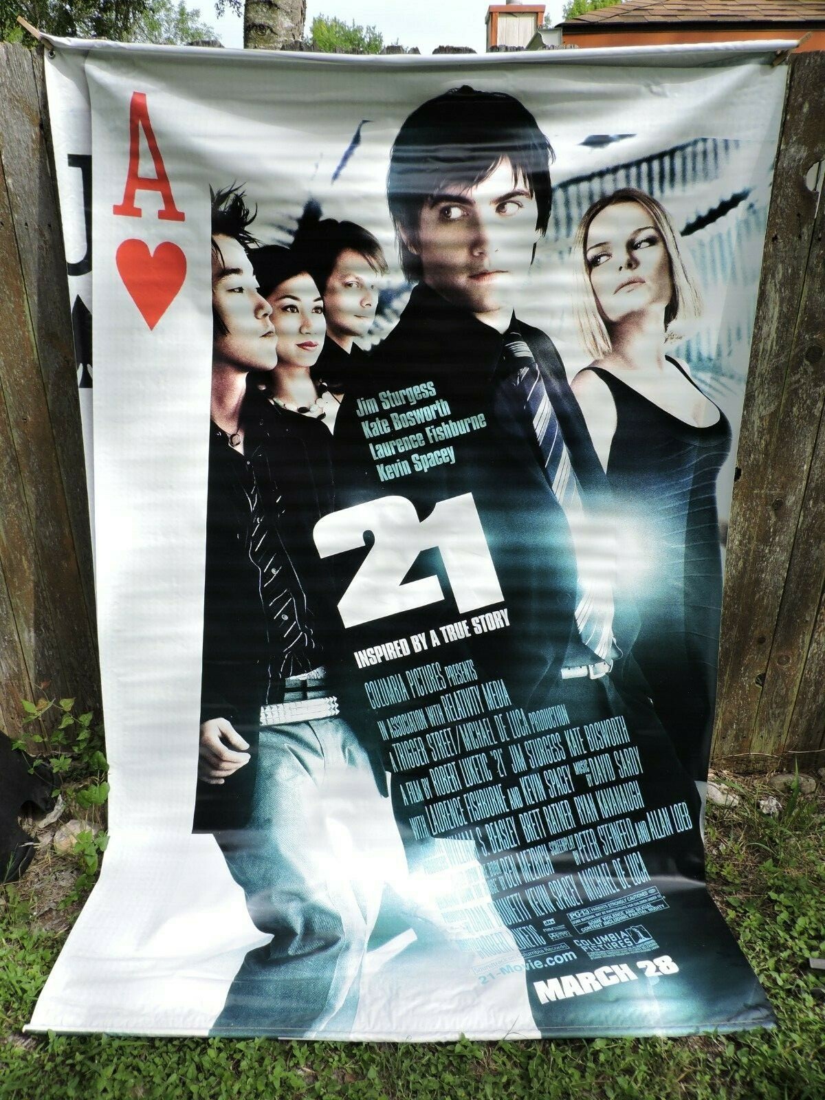 21 Huge Vinyl Movie Poster 93