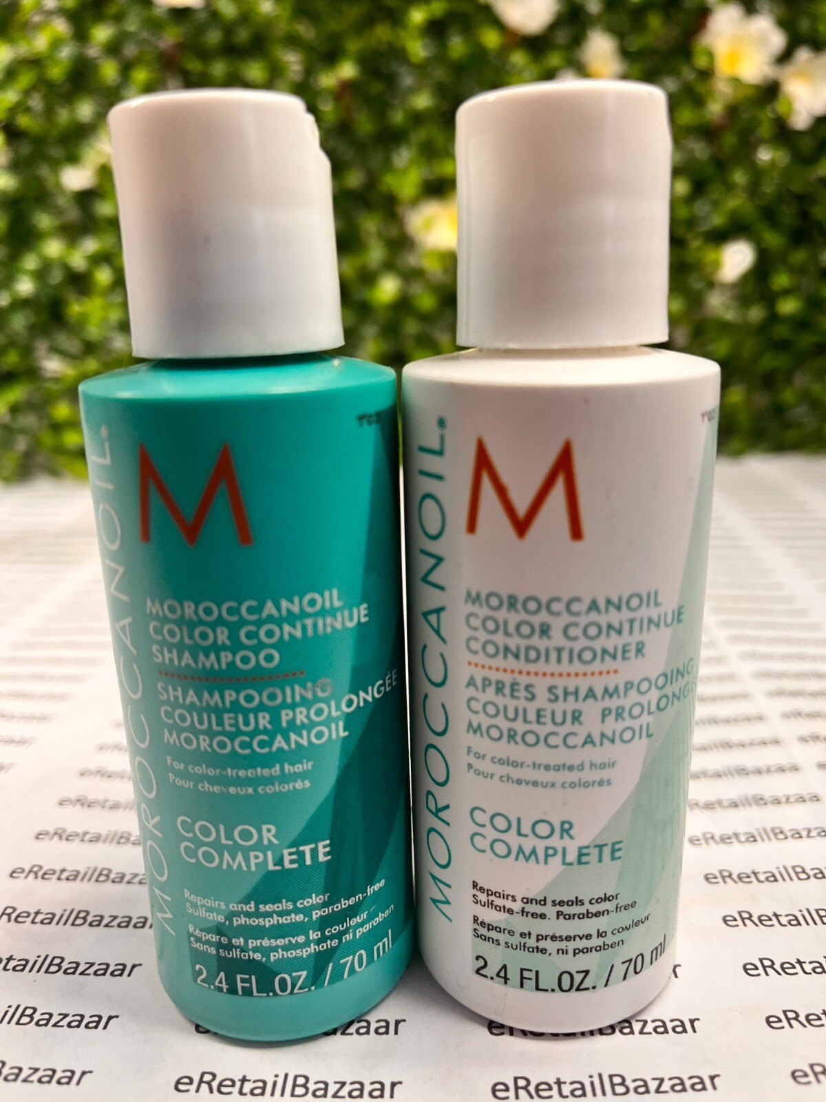 Moroccanoil Color Complete Shampoo 2.4 oz + Conditioner 2.4 oz Duo Set - NEW
