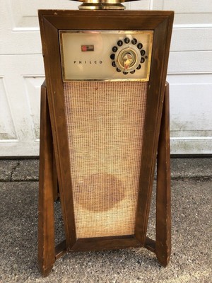 Vintage Philco Predicta Danish Modern Continental Swivel