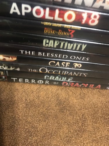 Wholesale Lot Of 100 Assorted Horror & Sci-Fi & Supernatural DVDs & DVDs Movies