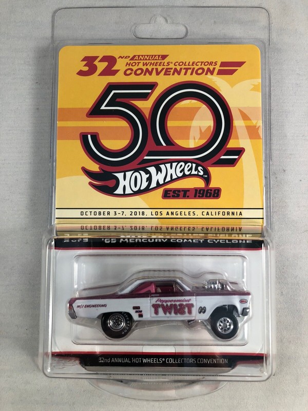 Hot Wheels 13th collector’s convention Collectors Convention 32nd Annual Hot Wheels '65 Mercury Comet