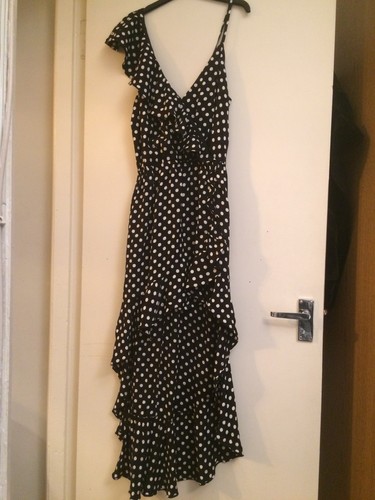 sandro polka dot dress