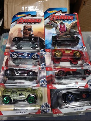 Age Of Ultron. Hot Wheels Set Of 8 Cars 2015