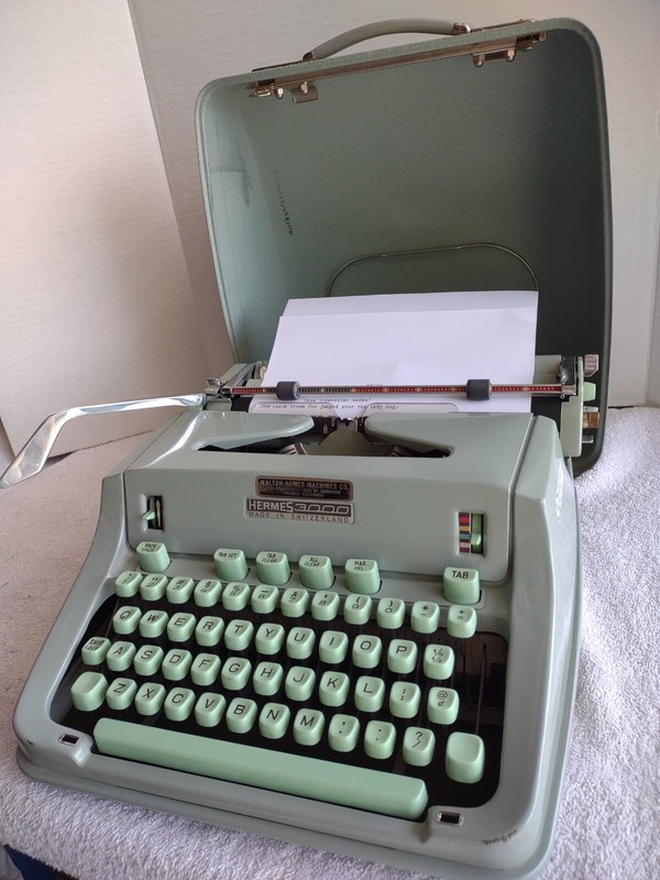 1972 Hermes 3000 on the Typewriter Database