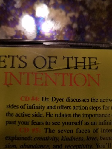 THE SECRETS OF THE POWER OF INTENTION By Wayne Dyer Audio CD