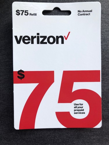 verizon prepaid refill card