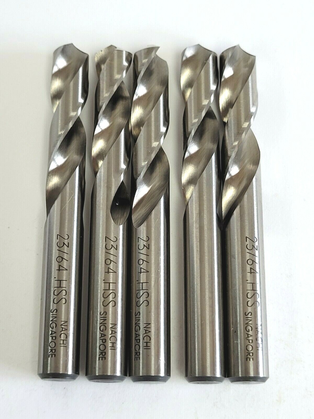 nacha　0417 23/64 (.3594) DRILLS HSS SCREW MACHINE BRIGHT 118° NACHI