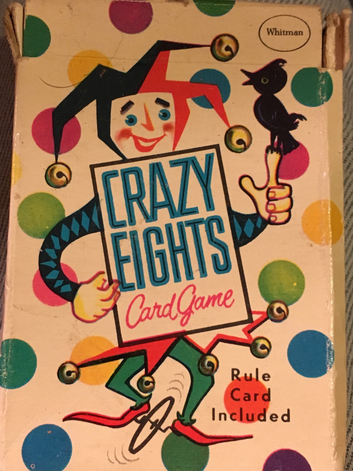 4 Vintage Card Games - SNAP, Funny Train, Crazy 8's Tail The Donkey