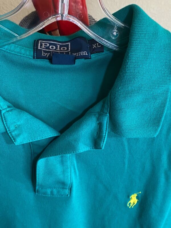 Polo Ralph Lauren Seafoam Green Yelow Pony Polo Shirt XL | eBay Polo Ralph Lauren Seafoam Green Yelow Pony Polo Shirt XL | eBay